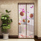 90x210cm Magnetic Summer Mosquito Screen Door Curtain - Purple