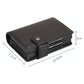 Secure Dual Card Wallet With Rfid Blocking