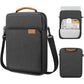 13 Inch Vertical Laptop Bag - Handheld Shoulder Crossbody - Black