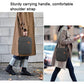 13 Inch Vertical Laptop Bag - Handheld Shoulder Crossbody - Black