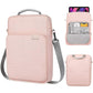 13 Inch Vertical Laptop Bag - Handheld Shoulder Crossbody - Black