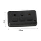3-Piece Portable Golf Groove Cleaning Brush - Black