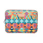 11.6 Inch Lingge Laptop Liner Bag with Stylish Pattern - Orange Pattern Geometry