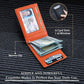 Rfid-protected Leather Wallet - Carbon Fiber Black Inside