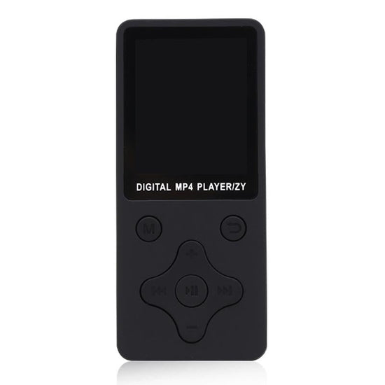 Ultra Thin Lossless Mp4 Player With Hd Video & Sound Quality - Black