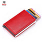 Automatic Rfid Blocking Card Holder with Coin Pocket - Black