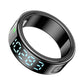 Smart Ring Hand Gestures Health Monitoring Sports Modes Size 10 - Silver