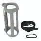 Silicone Protective Case for Jbl Flip6 Bluetooth Speaker - Silver Gray