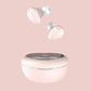Wireless Bluetooth Headset with Power Display - Mini - Pink
