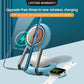15W 3 In 1 Transparent Magnetic Wireless Charger - Orange