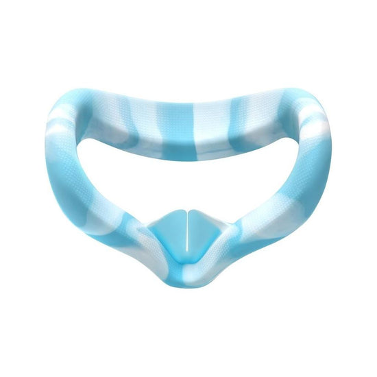 Silicone Vr Eye Cover For Oculus Quest 2 - Anti-Sweat - White Yellow