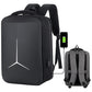 Waterproof Business Laptop Backpack With Usb Port - Multifunctional - Dark Gray - 15 Inch