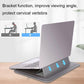 13-Inch Multifunctional Laptop Stand Bag - Black - Blue