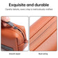 Waterproof Laptop Accessory Bag - Pu Leather - Pink