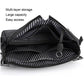 Large Capacity Waterproof Messenger Bag For Men - Grey