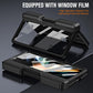 For Samsung Galaxy Z Fold4 5G Shockproof Tpu Pc Case With Pen - Silver