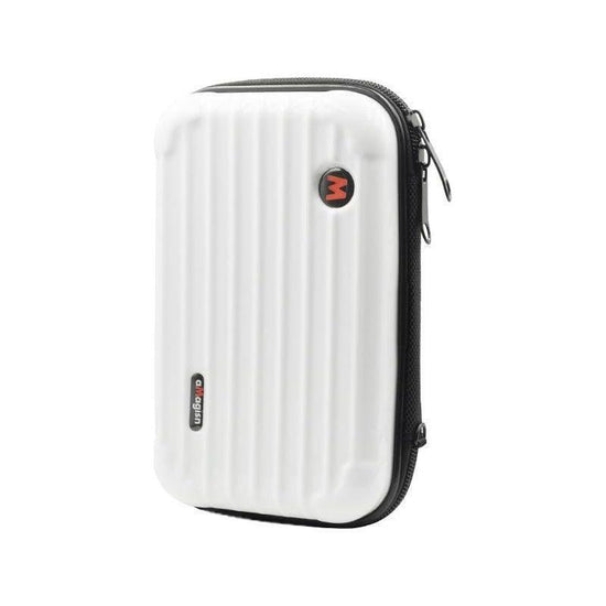 Waterproof Hard Shell Storage Bag For Amagisn - Compact Size - Pearl White
