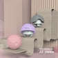 3-In-1 Fitness Yoga Massage Ball Cervical Meridian Massager - Gray