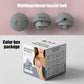 3-In-1 Fitness Yoga Massage Ball Cervical Meridian Massager - Gray