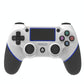 Rubberized Bluetooth Gamepad for Ps4 - Wireless - White Red