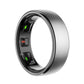 Smart Ring Heart Rate Blood Oxygen Sleep Sports Size 12 - Silver