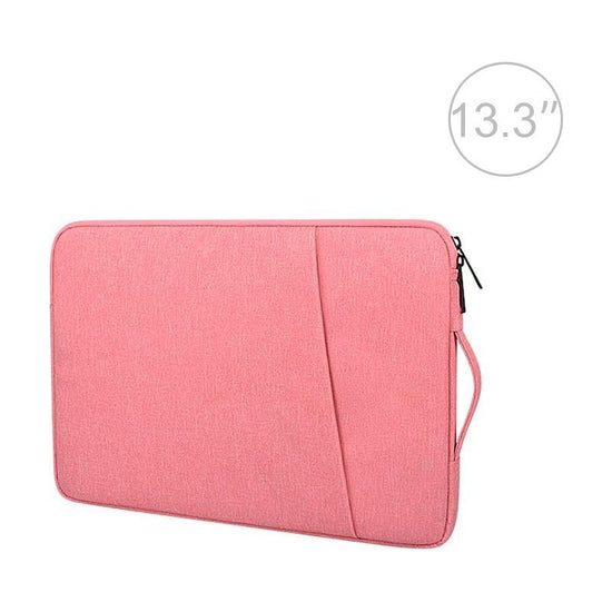 13.3 Inch Laptop Felt Sleeve Protective Case Carrying Bag - Pink