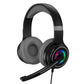 Led Bass Stereo Gaming Headset With Mic - Pink