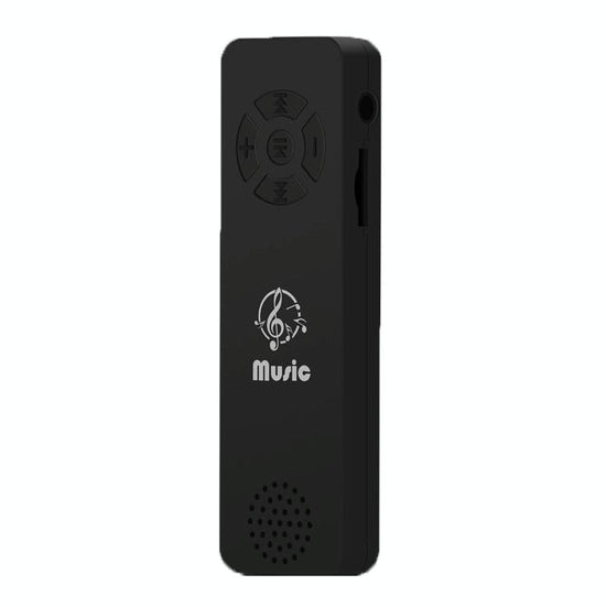 5 Piece Sports Running Mp3 Player With Tf Card Support - Black