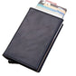 Aluminum Rfid Card Holder with Automatic Pop-up Function - Blue
