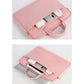 Versatile Laptop Shoulder Bag - Single Strap - Light Blue