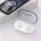 Waterproof Tws Bluetooth Earphones - Hd Stereo Sound - White