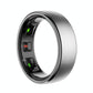 Smart Ring Heart Rate Blood Oxygen Sleep Sports Size 13 - Silver
