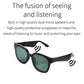 Smart Audio Sunglasses with Bluetooth Earphone - A13 - Dark Green
