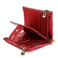 Men Rfid Leather Wallet with Card Slots - Red