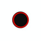 10-piece Luminous Gamepad Button Caps for Ps5 / Ps4 / Ps3 / Xbox one / 360 / Pro / Series x / s - Transparent Black Circle