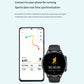1.39 Inch Bt5.2 Smart Sport Watch Support Bluetooth Call / Sleep / Blood Oxygen / Temperature / Heart Rate / Blood Pressure Health Monitor - Grey