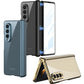 For Samsung Galaxy Z Fold4 5G Magnetic Hinged Case - Wine Red