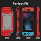 Protective Tpu Pc Case for Nintendo Switch Oled - Red