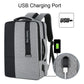 Large-Capacity Laptop Backpack With Usb Charging - Ideal For Business Commuters - Black