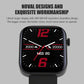 1.8 Inch Tft Screen Bluetooth Smart Watch Support Heart Rate Monitoring & 100+ Sports Modes - Gold