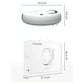 Smart 3-in-1 Robot Vacuum with Wet / Dry Mopping - Rechargeable & Auto Cleaning - Black - Gray