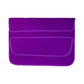 Horizontal Flap Clutch Bag With Neoprene Laptop Lining - Purple - 12 Inch