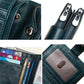 Secure Multi-function Rfid Wallet - Anti-theft - Blue