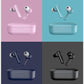 Mini Touch Control Tws Wireless Earphones with Mic & Charger Box - Green