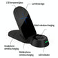 3 In 1 Foldable Wireless Charger For Smart Devices - White