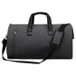 Shoe Compartment Travel Suit Bag - Compact & Organized - Dark Grey