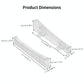 Universal Horizontal Stand For Ps5 Slim - Digital / Optical Drive Version - Transparent