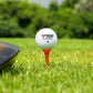 20-pack Golf Ball Tees - Durable 8-point Crown Tip for Competition - Anti-hitting - Blue