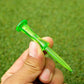 20-pack Golf Ball Tees - Durable 8-point Crown Tip for Competition - Anti-hitting - Blue
