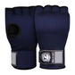 Protective Half Finger Boxing Gloves With Gel Padding And Wrist Support - One Size - Black